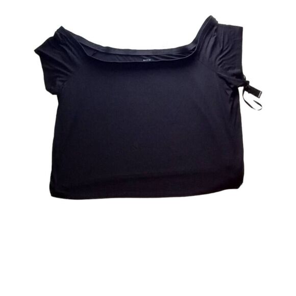 NWT Torrid black,off the shoulder , cropped blouse size 6X - Picture 1 of 7